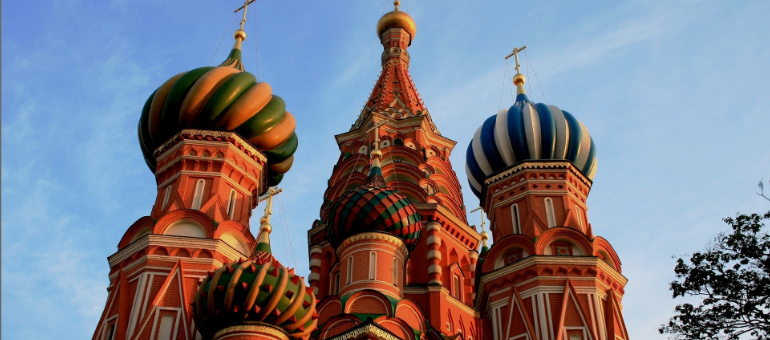 Wo Dinge in Moskau wohnen? Vielleicht ja auch in der Basilius-Kathedrale